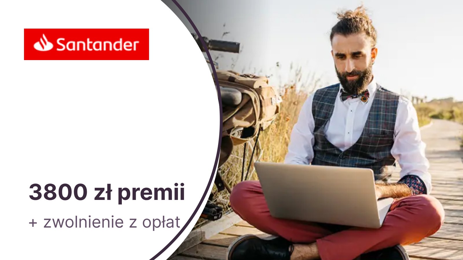 Do 3800 zł premii z Kontem Firmowym Online w Santanderze Bankonauci