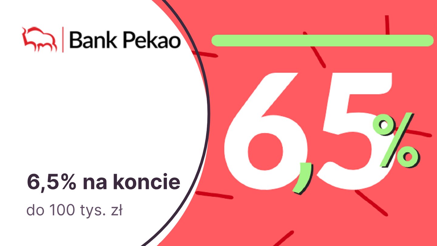 6,5% Na Koncie Oszczędnościowym W Banku Pekao - Bankonauci