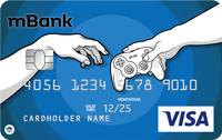 Karta dla graczy (niebieska) mBank