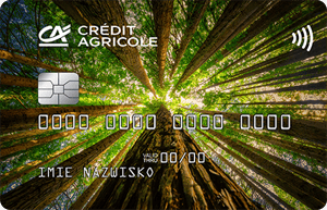 Wzór karty w Credit Agricole