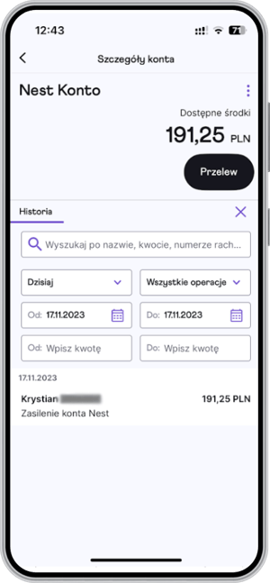 Aplikacja mobilna Nest Banku