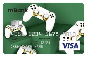 Wzór karty w mBanku Visa Junior