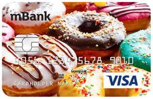Wzór karty w mBanku Visa Foto