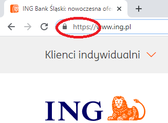 Logowanie do bankowości internetowej w przeglądarce Chrome