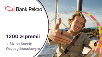 800 zł premii + obrączka płatnicza za Konto Przekorzystne w Banku Pekao + Konto Oszczędnościowe na 6%