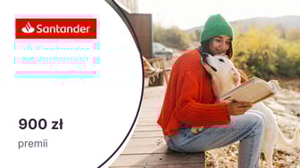 Do 900 zł premii z kartą kredytową Visa Bonus Santander Bank Polska