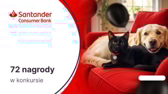 Odkurzacz myjący, ekspres do kawy i inne nagrody w konkursie dla klientów Santander Consumer Banku