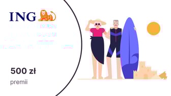 Nawet 500 zł premii za regularne inwestycje lub oszczędzanie na IKE lub IKZE od ING Banku Śląskiego