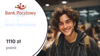 Do 960 zł moneyback + 12 000 punktów (150 zł) w Bezcennych Chwilach z Kontem w Porządku w Banku Pocztowym