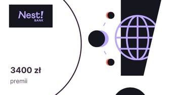 3000 zł za darmowe BIZnest Konto i BIZnest Konto Waluta EUR + do 400 zł za terminal płatniczy w Nest Banku