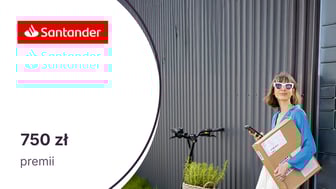 750 zł premii z kartą kredytową World Mastercard Santander Bank Polska