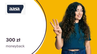 300 zł moneyback z pozabankową kartą kredytową Aasa Polska