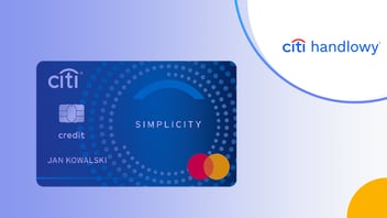 Karta kredytowa Citi Simplicity w Citi Handlowym - Opłaty, Recenzja, Opinie