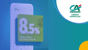 8,5% w skali roku na Lokacie mobilnej w ramach oferty specjalnej w Credit Agricole