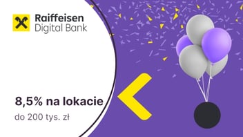 8,5% na Lokacie Dla Ciebie online w Raiffeisen Digital Banku