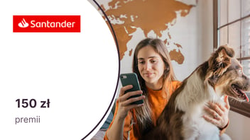 150 zł za aktywne korzystanie z aplikacji mobilnej dla zaproszonych klientów Santander Bank Polska