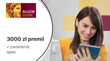 3000 zł premii z rachunkiem firmowym i kartą debetową Mastercard z Plusem od Alior Banku
