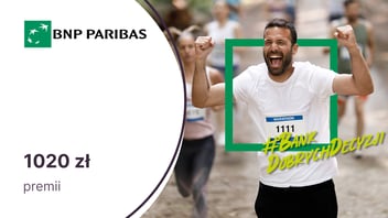 Nawet 1020 zł za Konto Otwarte na Ciebie w BNP Paribas
