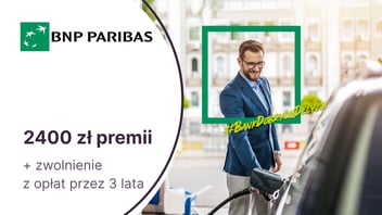 2400 zł moneyback + zwolnienie z opłat przez 3 lata za Konto Otwarte na Biznes w BNP Paribas