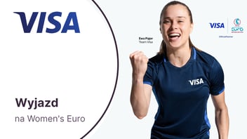 Dwuosobowy wyjazd na UEFA Women's Euro 2025 w konkursie inspirowanym przez Visę