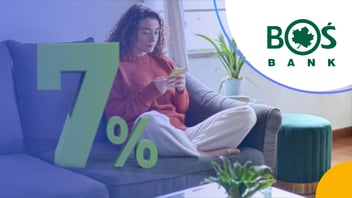Konto Oszczędnościowe Cyfrowy Zysk w BOŚ Banku: 7% do 50 tys. zł