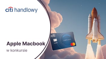 Apple MacBook Air M4 lub rower elektryczny Kross i wiele innych nagród w konkursie dla posiadaczy kart kredytowych banku Citi Handlowy!