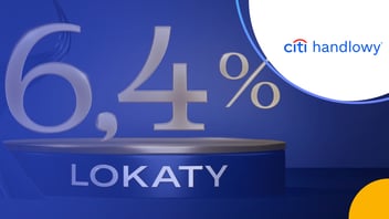 Lokata Powitalna Citigold w Citi Handlowym na 6,4% do 200 tys. zł