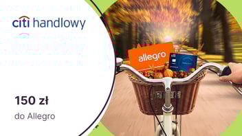 Do 150 zł do Allegro za Przelew na raty dla posiadaczy kart kredytowych Citibanku. Akcja dla zaproszonych