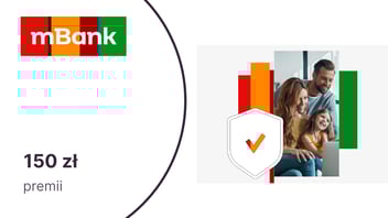 150 zł za wykupienie ubezpieczenia na życie z pomocą mBanku
