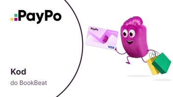 E-kod do BookBeat za wygenerowanie wirtualnej karty PayPo
