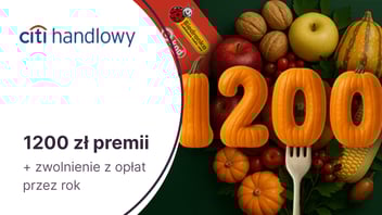 600 zł do Biedronki + 48 000 punktów (600 zł) w Bezcennych Chwilach + roczne zwolnienie z opłat za kartę kredytową Citi Simplicity Citibanku
