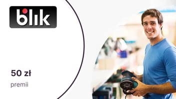 50 zł moneyback za skorzystanie z Blik Płacę Później na Castorama.pl dla klientów Banku Millennium, PKO BP,  VeloBanku i Grupy SGB