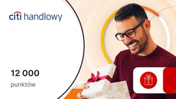 12 000 punktów (150 zł) w Bezcennych Chwilach dla posiadaczy kart płatniczych Citibanku