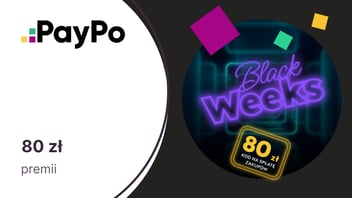 80 zł premii dla nowych posiadaczy wirtualnej karty płatniczej PayPo