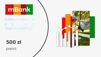Do 500 zł premii za IKE i/lub IKZE w usłudze eMakler w mBanku