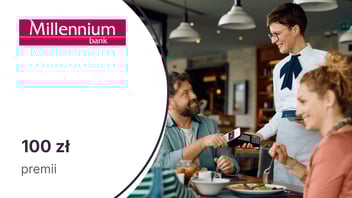 100 zł za dodanie karty płatniczej do Google Pay dla klientów Banku Millennium