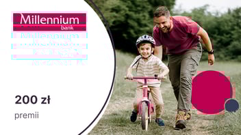 Do 200 zł na eKarcie goodie za Konto 360° Junior w Banku Millennium