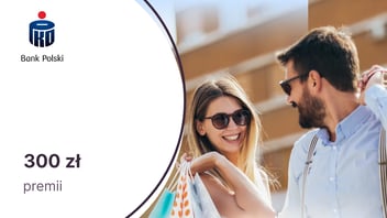 300 zł premii za sięgnięcie po Przejrzystą kartę kredytową z oferty PKO BP