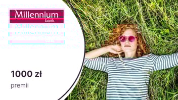 1000 zł premii za aktywne korzystanie z karty kredytowej Visa Impresja Banku Millennium
