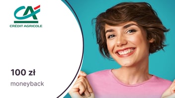 Do 100 zł moneyback z kartą kredytową Credit Agricole. Tylko dla zaproszonych