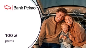 100 zł premii za ubezpieczenie samochodu z Pekao SA