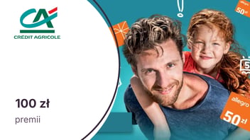 100 zł dla rodzica za otwarcie dziecku konta w Credit Agricole