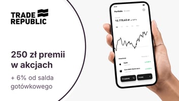 250 zł w akcjach dla nowych klientów Trade Republic + 6% dla środków gotówkowych
