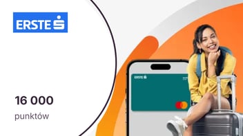 16 000 punktów (200 zł) w Bezcennych Chwilach za kartę kredytową World Mastercard Erste Bank Polska