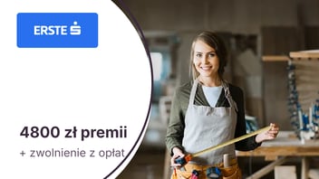 Do 4800 zł premii dla JDG w promocji Konta Firmowego Online w Erste Bank Polska