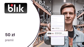 50 zł moneyback za skorzystanie z Blik Płacę Później na SklepOpon.com i/lub Deler.pl dla klientów Banku Millennium, PKO BP, VeloBanku i Grupy SGB