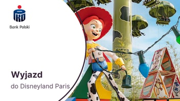 Wyjazd do Disneyland Paris dla 4 osób w konkursie dla klientów banku PKO BP