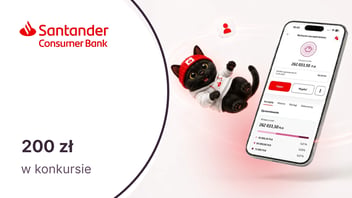 200 zł do Allegro w konkursie Santander Consumer Banku