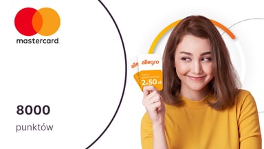 8000 punktów (100 zł) dla nowych uczestników programu Bezcenne Chwile od Mastercard