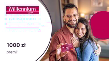 1000 zł od Banku Millennium! 400 zł na zakupy w IKEA + do 600 zł moneybacku za kartę kredytową Mastercard Impresja Banku MIllennium